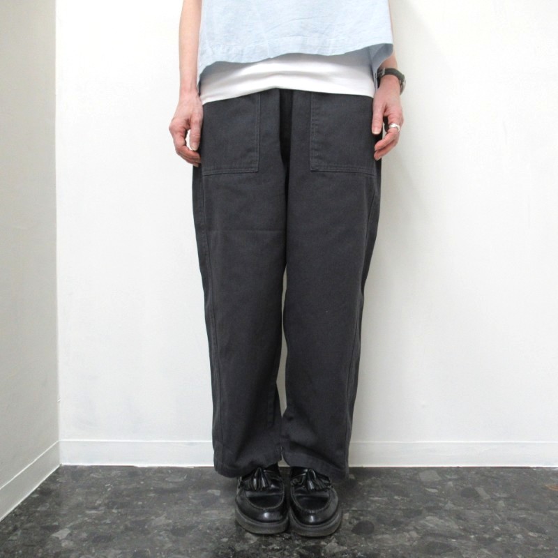 NOUVELLES DU PARADIS  コットンカツラギコクーンパンツ /SUMIKURO98